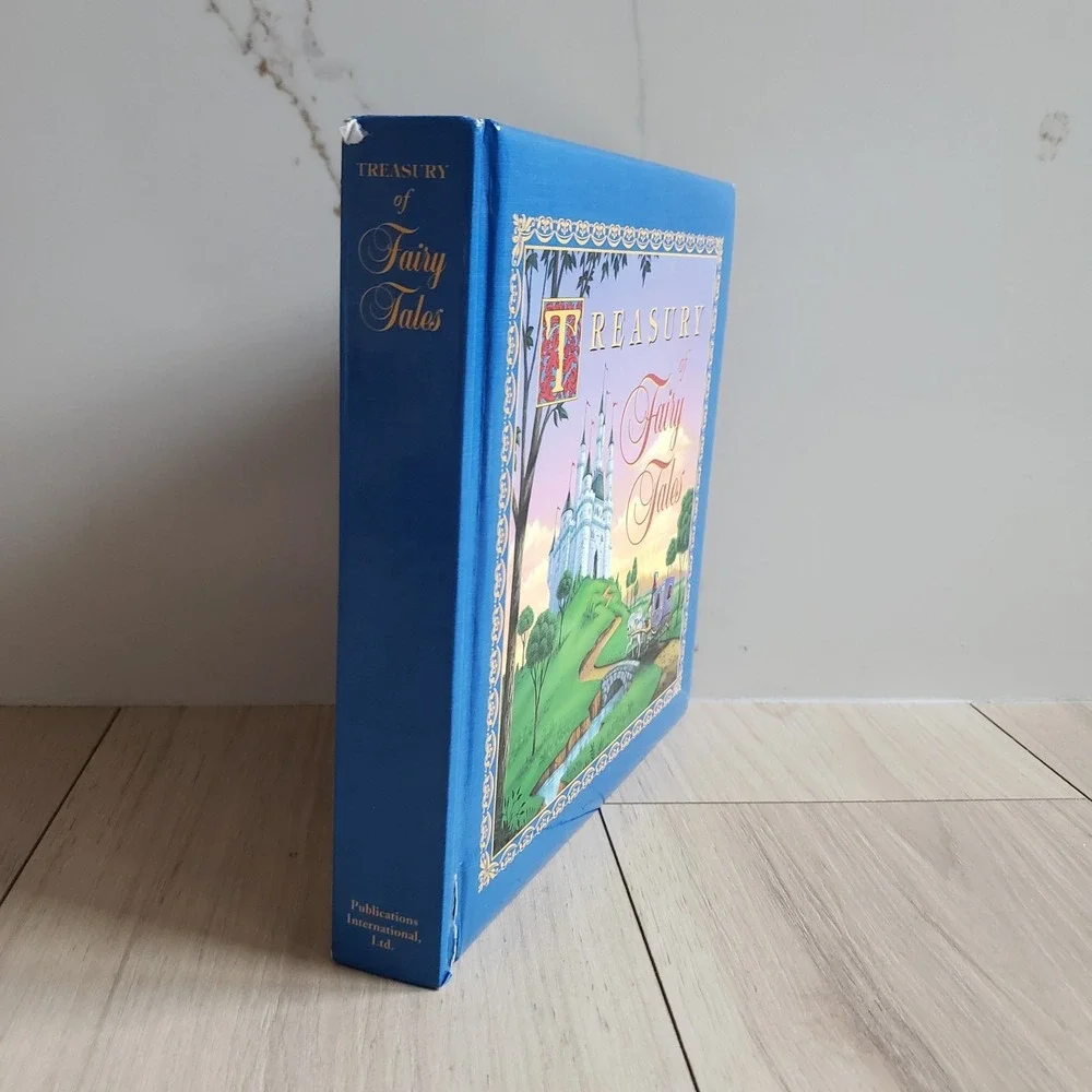Treasury Of‎ Fairy Tales Book 2001 Publications International Padded Hardcover